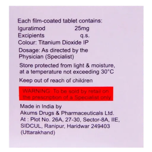 igurati 25mg tablet 10's
